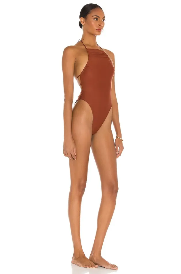 Lovers and Friends Swimsuits and CoverUps Women Fiana One Piece Brown