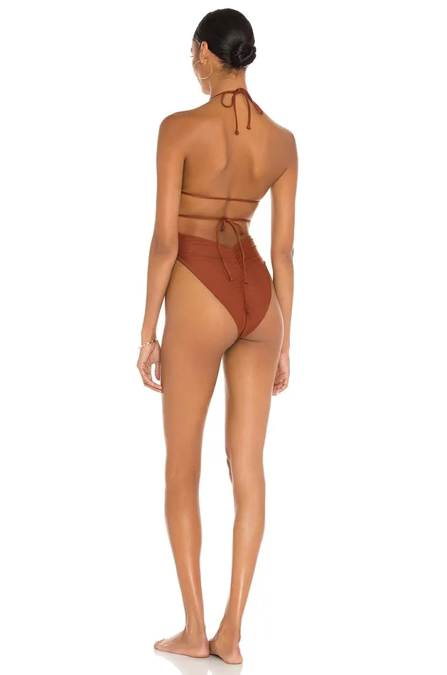Lovers and Friends Swimsuits and CoverUps Women Fiana One Piece Brown