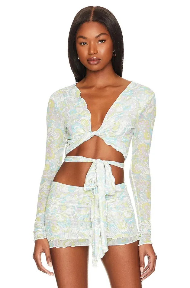 Lovers and Friends Tops Women Camila Top Fetch Floral