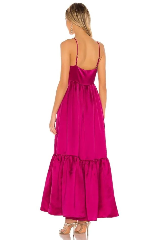 Lovers and Friends Tops Women Dawson Maxi Top Magenta Pink Lovers and Friends Tops Women Dawson Maxi Top Magenta Pink