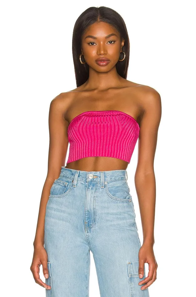 Lovers and Friends Tops Women Ean Tube Top Magenta