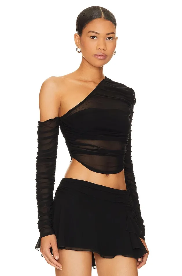 Lovers and Friends Tops Women Hudson Top Black Lovers and Friends Tops Women Hudson Top Black