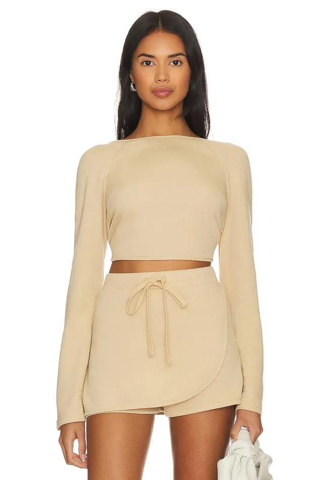 Lovers and Friends Tops Women Langley Top Taupe Neutral Lovers and Friends Tops Women Langley Top Taupe Neutral