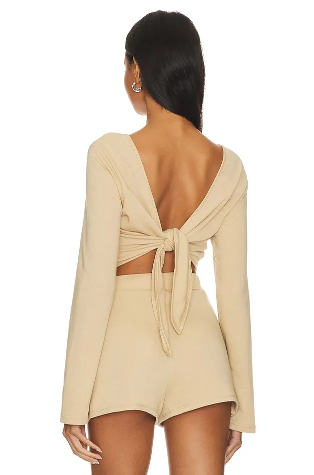 Lovers and Friends Tops Women Langley Top Taupe Neutral Lovers and Friends Tops Women Langley Top Taupe Neutral