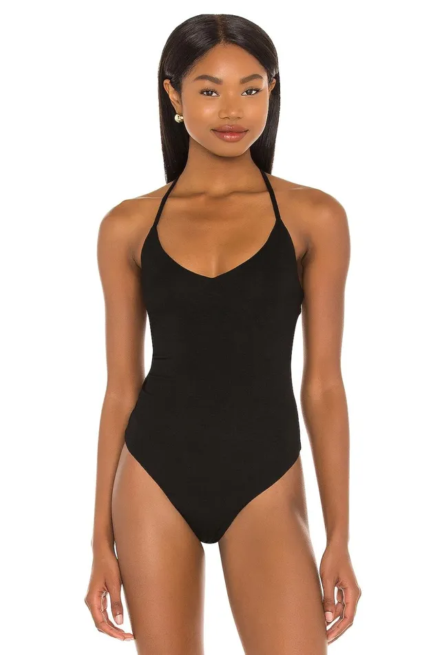 Lovers and Friends Tops Women Marissa Bodysuit Black