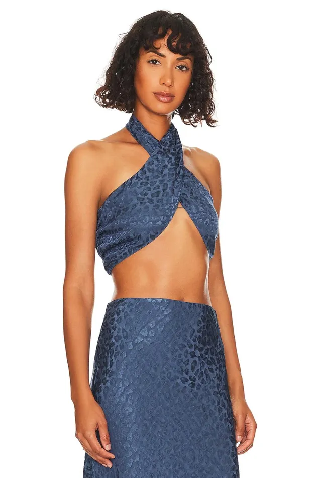 Lovers and Friends Tops Women Regina Top Navy Blue