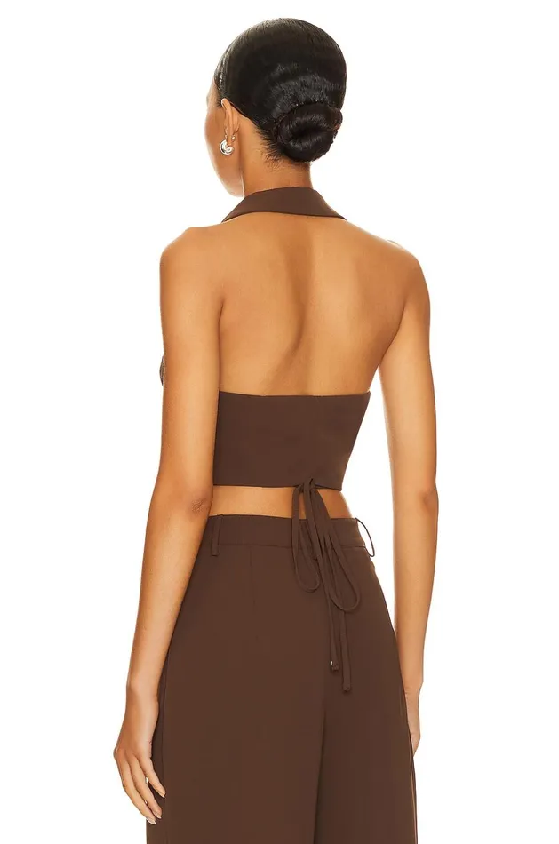 Lovers and Friends Tops Women Tory Top Brown Lovers and Friends Tops Women Tory Top Brown