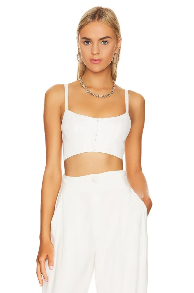 Lovers and Friends Tops Women Troy Top White