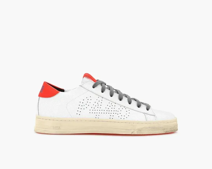 Low Tops Women P448 Jack Recycled WhiteOrange