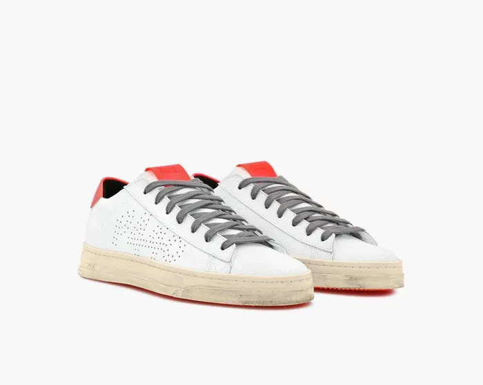 Low Tops Women P448 Jack Recycled WhiteOrange