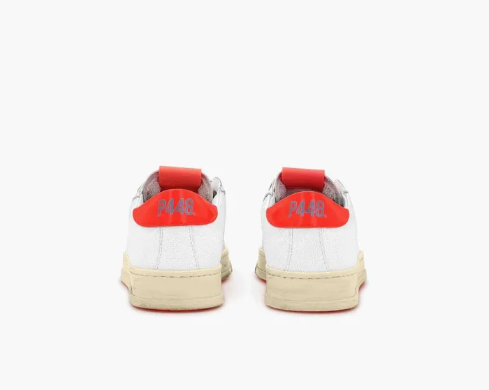 Low Tops Women P448 Jack Recycled WhiteOrange