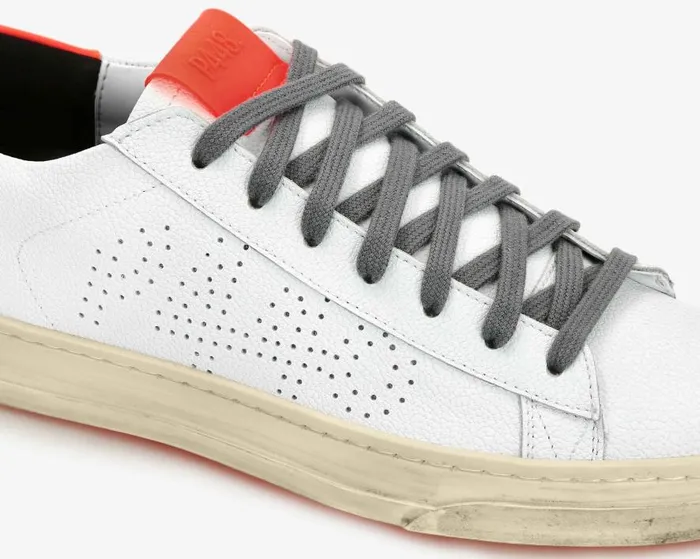 Low Tops Women P448 Jack Recycled WhiteOrange