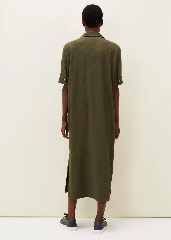 Lucina Midaxi Shirt Dress Khaki Women Phase Eight Dresses
