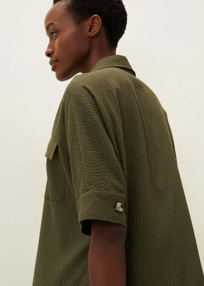 Lucina Midaxi Shirt Dress Khaki Women Phase Eight Dresses