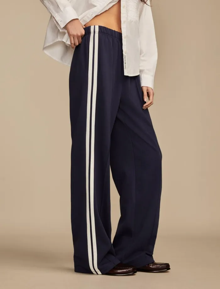 Lucky Brand Activewear Women Track Pant Naval Academy