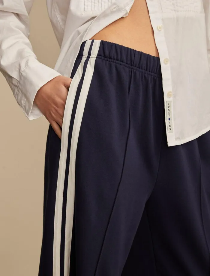 Lucky Brand Activewear Women Track Pant Naval Academy
