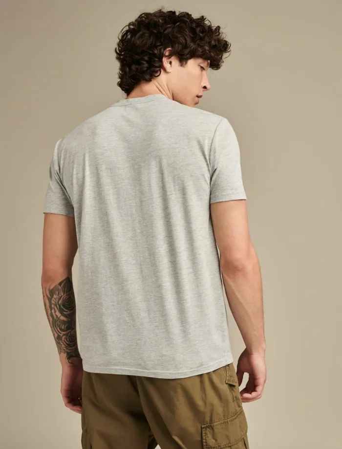 Lucky Brand Graphic Tees Men Bulls Graphic Tee 054 Gray