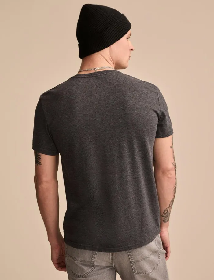 Lucky Brand Graphic Tees Men Lucky Clover Jet Black