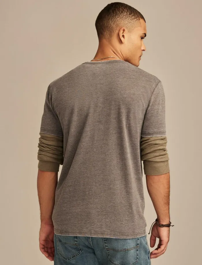 Lucky Brand Graphic Tees Men Lucky Rabbits Foot Raven