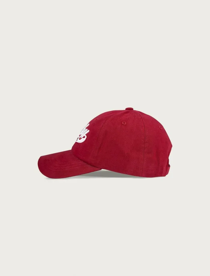 Lucky Brand Hats Women Lucky 1990 Embroidered Dad Hat Dark Red