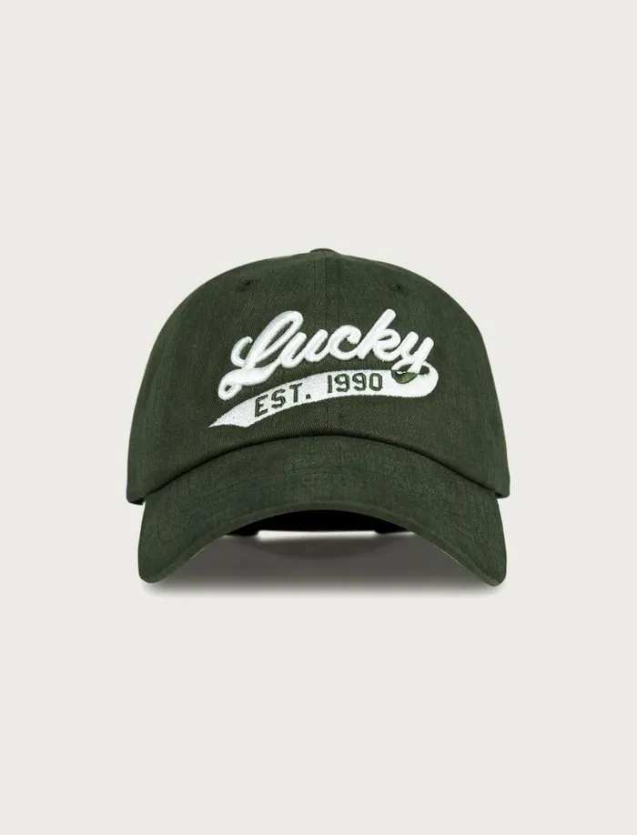 Lucky Brand Hats Women Lucky 1990 Embroidered Dad Hat Light Green