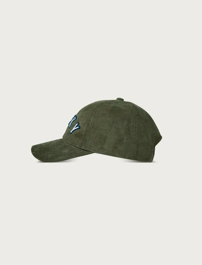 Lucky Brand Hats Women Lucky Corduroy Baseball Hat Olive Branch