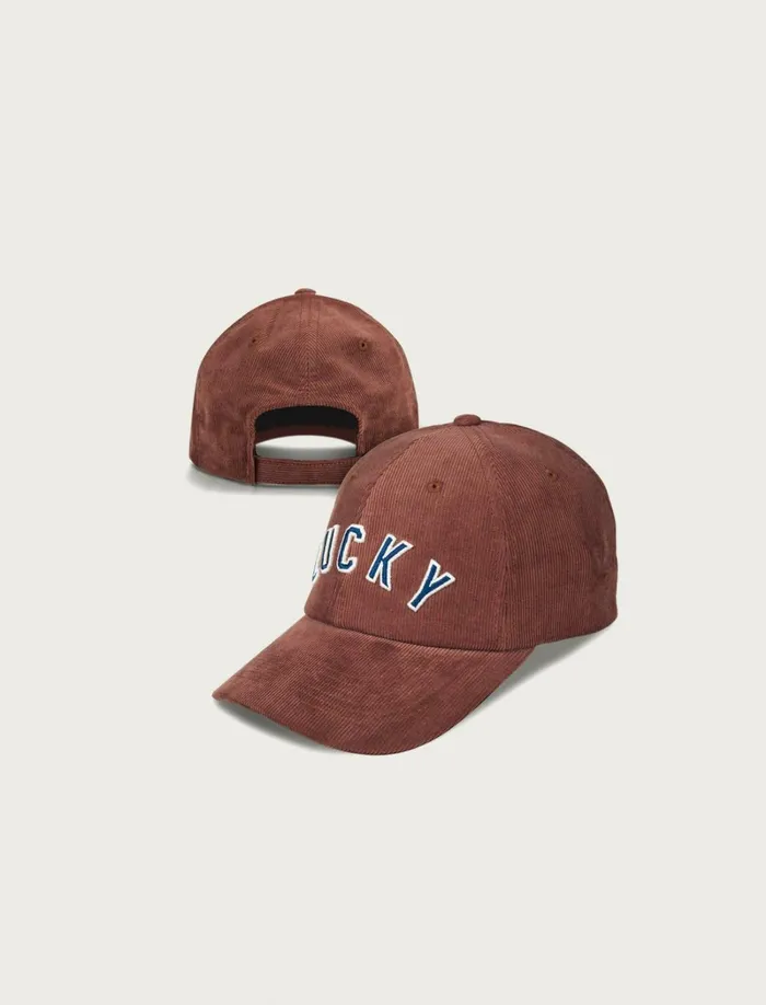 Lucky Brand Hats Women Lucky Corduroy Baseball Hat Rustcopper