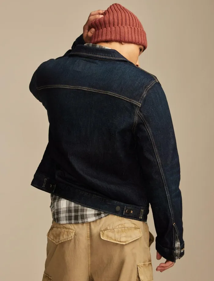 Lucky Brand Jackets and Outerwear Men Dress Up Denim Jacket Rumson
