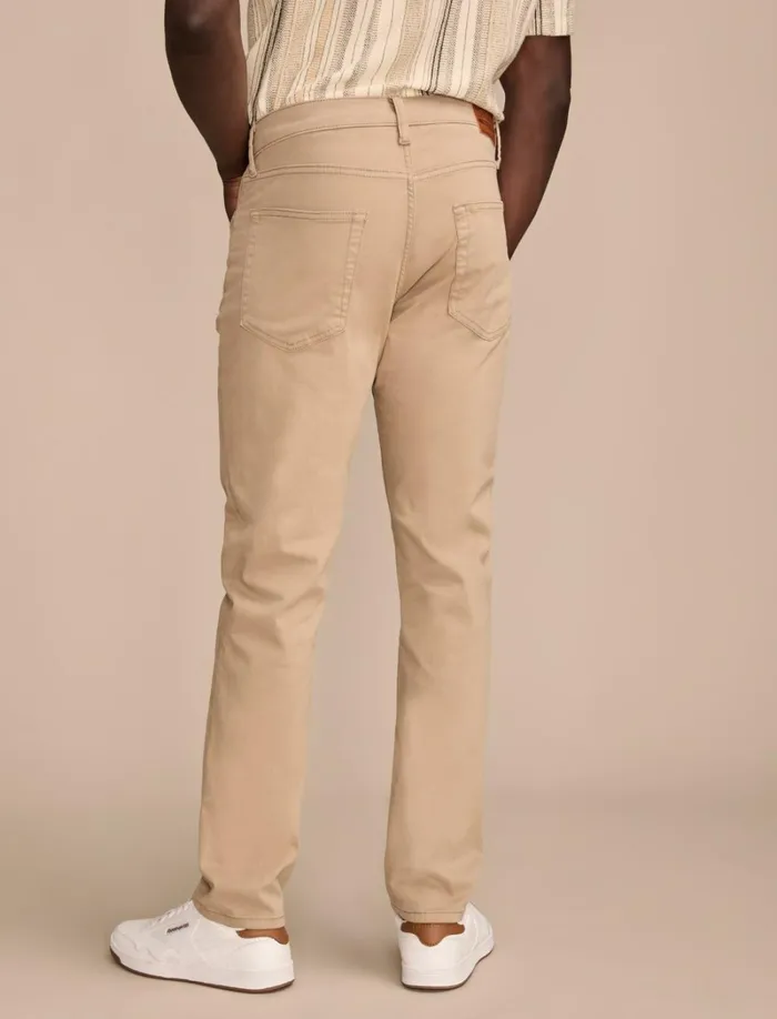 Lucky Brand Pants Men 223 Straight Sateen Stretch Jean Sand