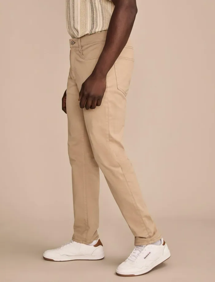 Lucky Brand Pants Men 223 Straight Sateen Stretch Jean Sand