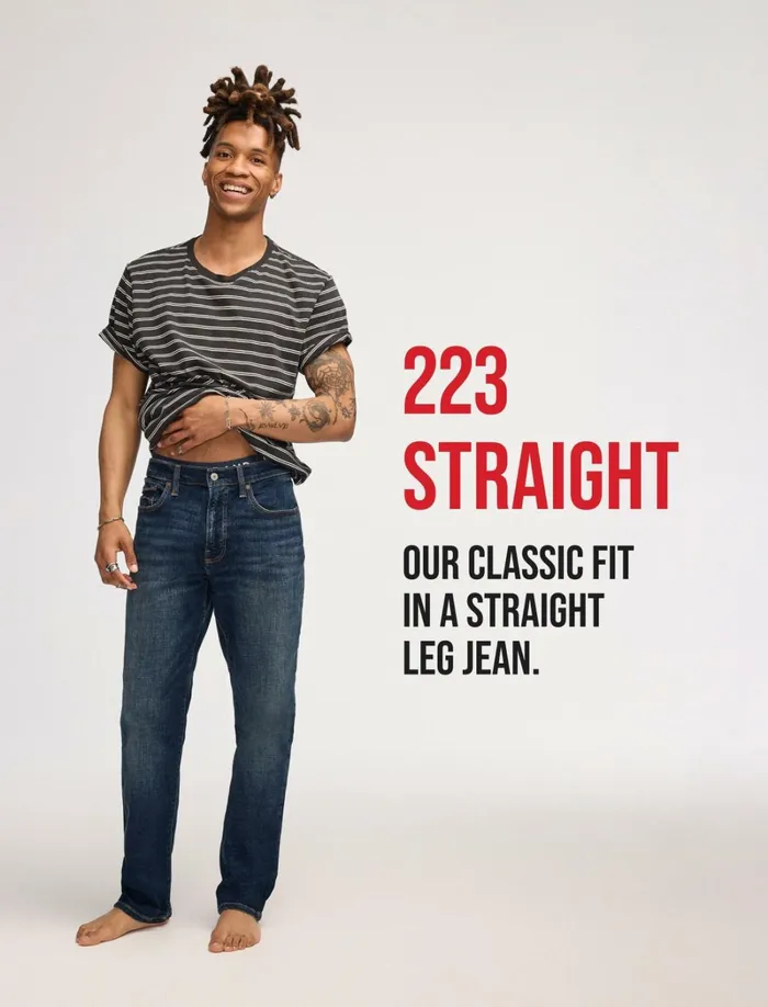 Lucky Brand Pants Men 223 Straight Sateen Stretch Jean Sand
