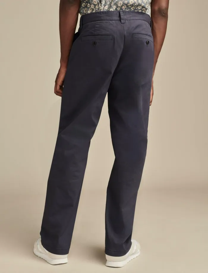 Lucky Brand Pants Men Coolmax Relaxed Straight Fit Chino Parisian Night