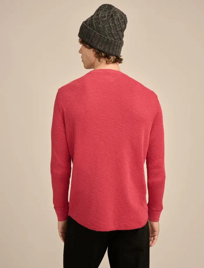 Lucky Brand Shirts and Tops Men Thermal Crew Jester Red