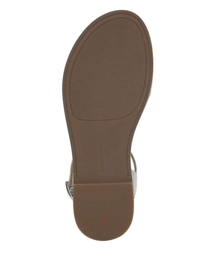 Lucky Brand Shoes Women Kimaya Sandal Silver