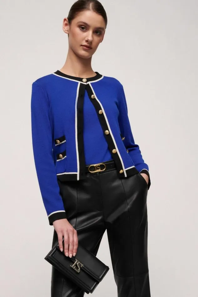 Luisa Spagnoli Belts Dolcino 8211 Leather Belt Blackgold 8211 Women Luisa Spagnoli Belts Dolcino 8211 Leather Belt Blackgold 8211 Women