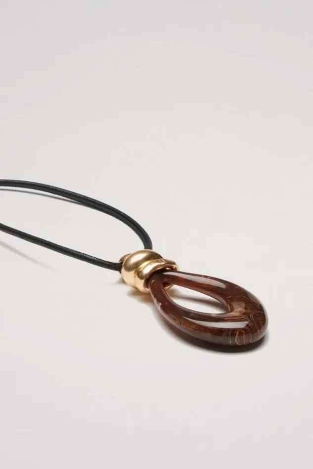Luisa Spagnoli Bijoux Nature 8211 Necklace With Pendant 8211 Women