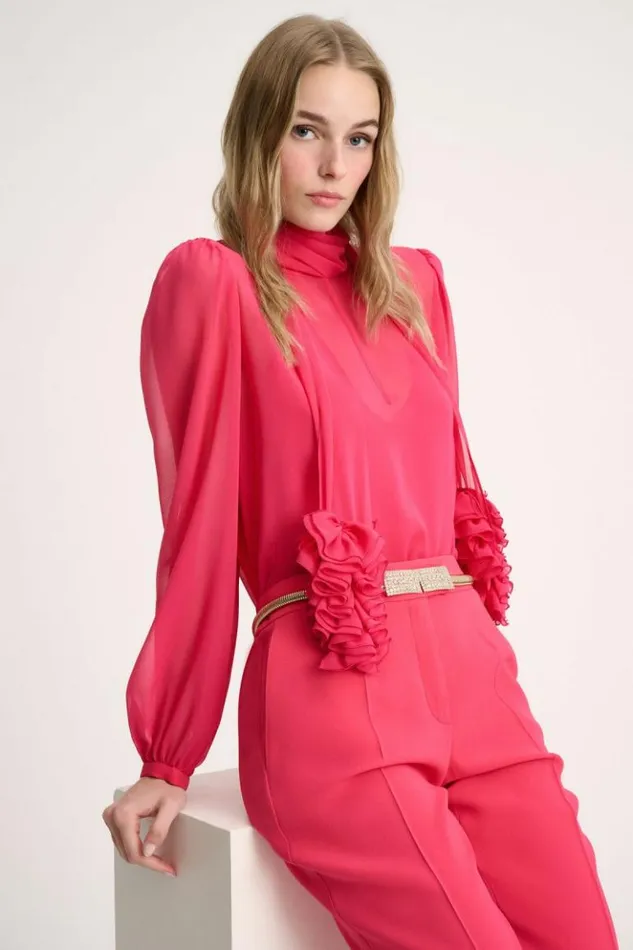 Luisa Spagnoli Blouses And Shirts Lola 8211 Ruffled Blouse 8211 Women