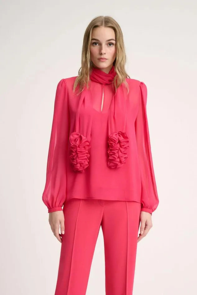 Luisa Spagnoli Blouses And Shirts Lola 8211 Ruffled Blouse 8211 Women