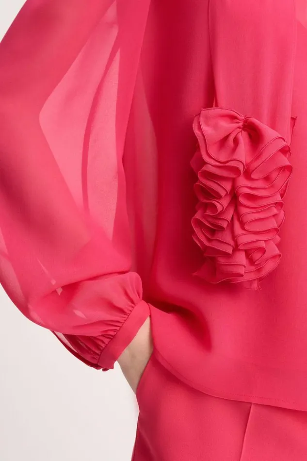 Luisa Spagnoli Blouses And Shirts Lola 8211 Ruffled Blouse 8211 Women