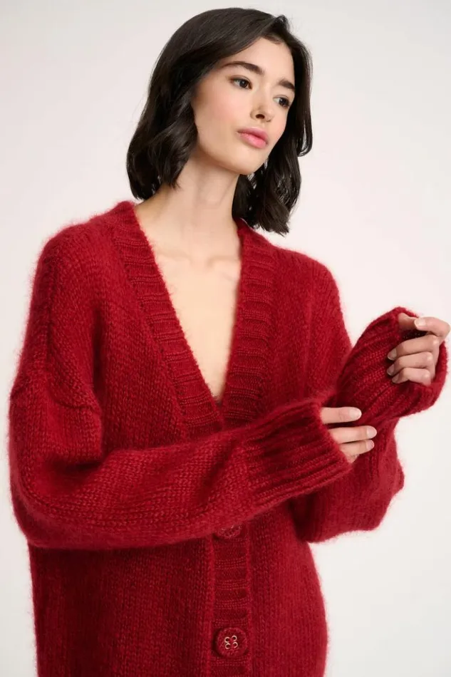 Luisa Spagnoli Cardigan Cotonina 8211 Knit Cardigan 8211 Fashion Show 8211 Women