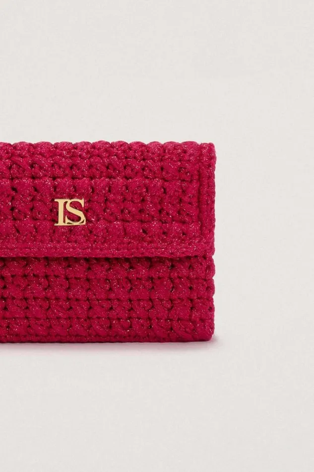 Luisa Spagnoli Clutch And Pochette Ienne 8211 Small Shoulder Bag Fuchsiagold 8211 Women Luisa Spagnoli Clutch And Pochette Ienne 8211 Small Shoulder Bag Fuchsiagold 8211 Women