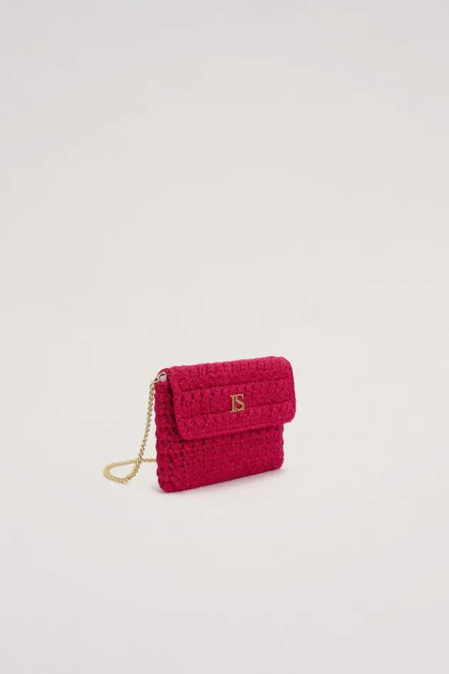 Luisa Spagnoli Clutch And Pochette Ienne 8211 Small Shoulder Bag Fuchsiagold 8211 Women Luisa Spagnoli Clutch And Pochette Ienne 8211 Small Shoulder Bag Fuchsiagold 8211 Women