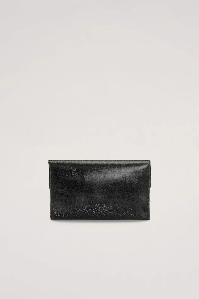 Luisa Spagnoli Clutch And Pochette Imma 8211 Rhinestone Clutch Bag Blacklight Gold 8211 Women Luisa Spagnoli Clutch And Pochette Imma 8211 Rhinestone Clutch Bag Blacklight Gold 8211 Women