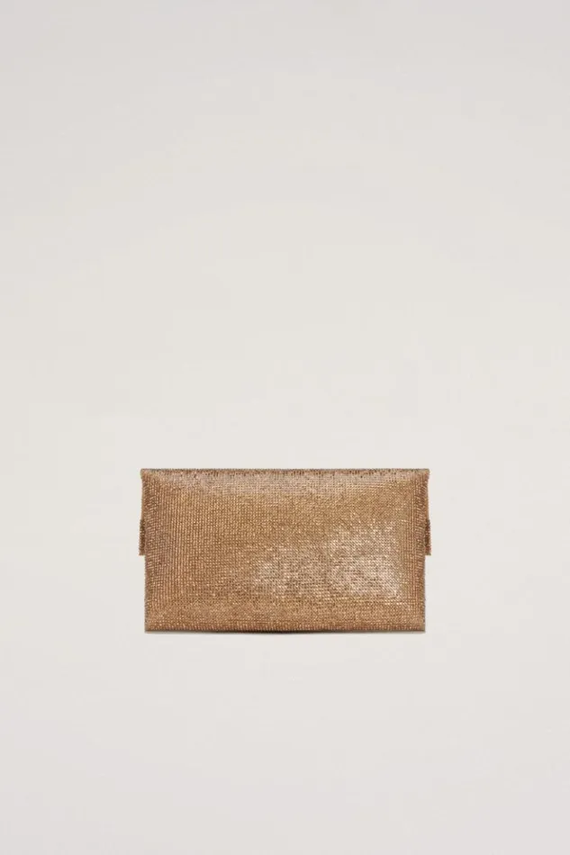Luisa Spagnoli Clutch And Pochette Imma 8211 Rhinestone Clutch Bag Topazgold 8211 Women Luisa Spagnoli Clutch And Pochette Imma 8211 Rhinestone Clutch Bag Topazgold 8211 Women
