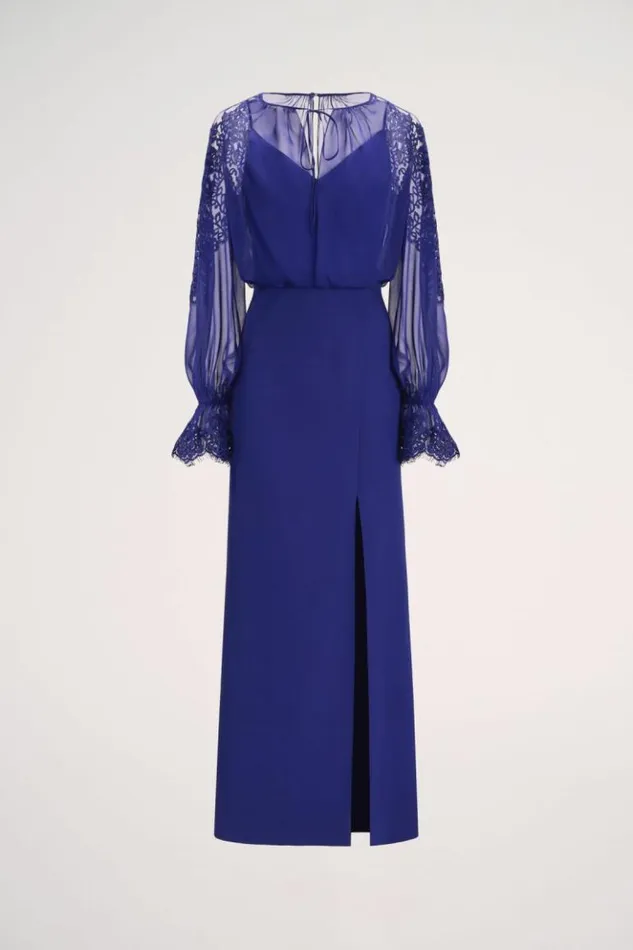 Luisa Spagnoli Formal Dresses Ghiaia 8211 Elegant Dress Bluette 8211 Women