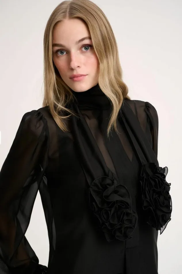 Luisa Spagnoli Formal Dresses Grappa 8211 Elegant Dress Black 8211 Women