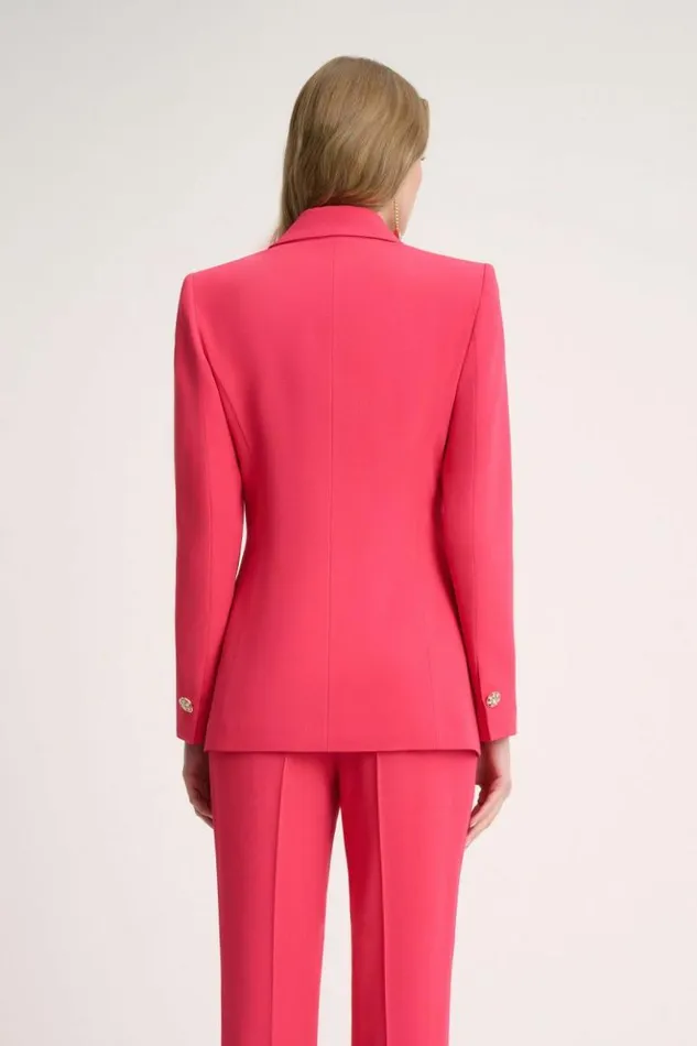 Luisa Spagnoli Jackets and Blazers Sincronia 8211 Jacket With Jewel Buttons 8211 Women Luisa Spagnoli Jackets and Blazers Sincronia 8211 Jacket With Jewel Buttons 8211 Women