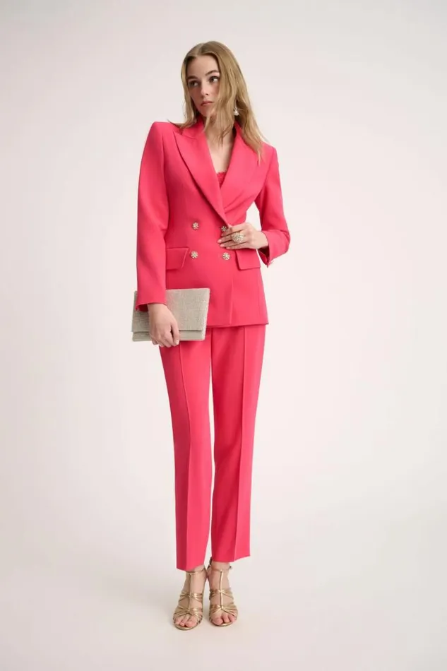 Luisa Spagnoli Jackets and Blazers Sincronia 8211 Jacket With Jewel Buttons 8211 Women Luisa Spagnoli Jackets and Blazers Sincronia 8211 Jacket With Jewel Buttons 8211 Women