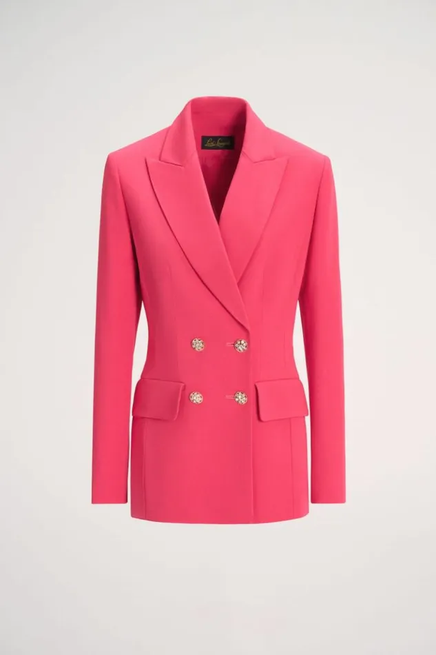 Luisa Spagnoli Jackets and Blazers Sincronia 8211 Jacket With Jewel Buttons 8211 Women Luisa Spagnoli Jackets and Blazers Sincronia 8211 Jacket With Jewel Buttons 8211 Women
