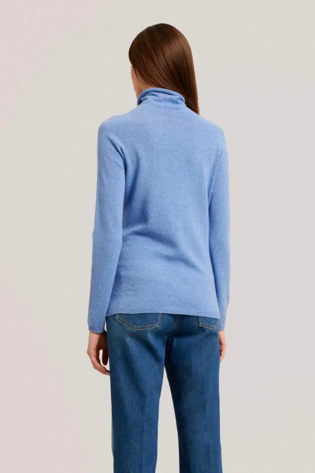 Luisa Spagnoli Knitwear Calco 8211 Wool Sweater Light Blue 8211 Women Luisa Spagnoli Knitwear Calco 8211 Wool Sweater Light Blue 8211 Women